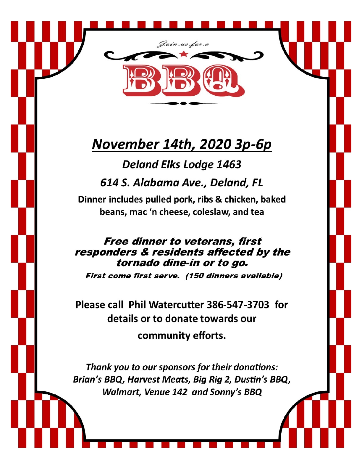 CALENDAR and EVENTS DeLand Elks 1463